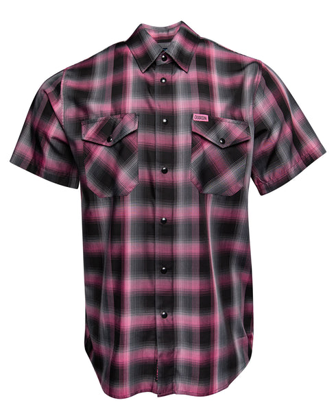 MIDNIGHT VICE BAMBOO SHORT SLEEVE BUTTON UP - MENS
